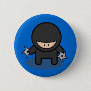 Ninja Skillz 6 Cm Round Badge