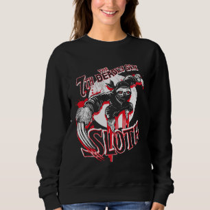 Ninja Sloth 7 Deadly Sins Tri Blend Sweatshirt