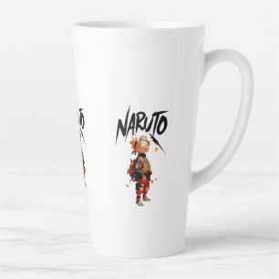 Ninja Spirit Born to Be Hokage Never Give Up Latte Mug