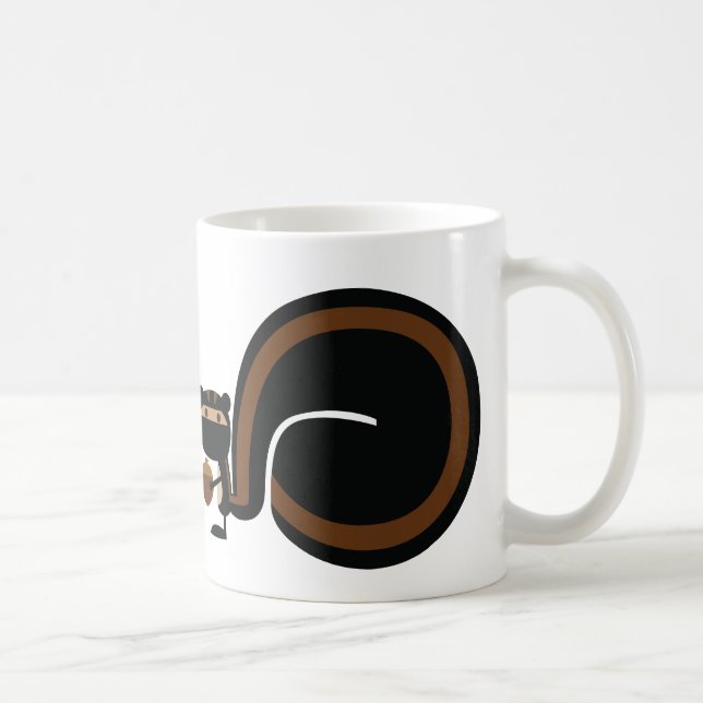 Ninja Squirrel Coffee Mug (Right)