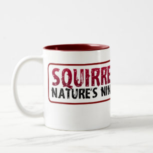 Ninja Squirrel Mug