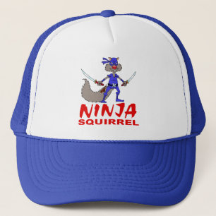 Ninja Squirrel Trucker Hat