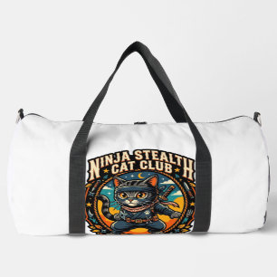 Ninja Stealth Cat Cat Mum Gift Idea - Ninja Stealt Duffle Bag