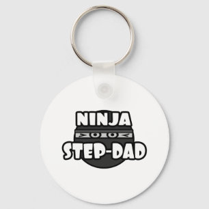 Ninja Step-Dad Key Ring