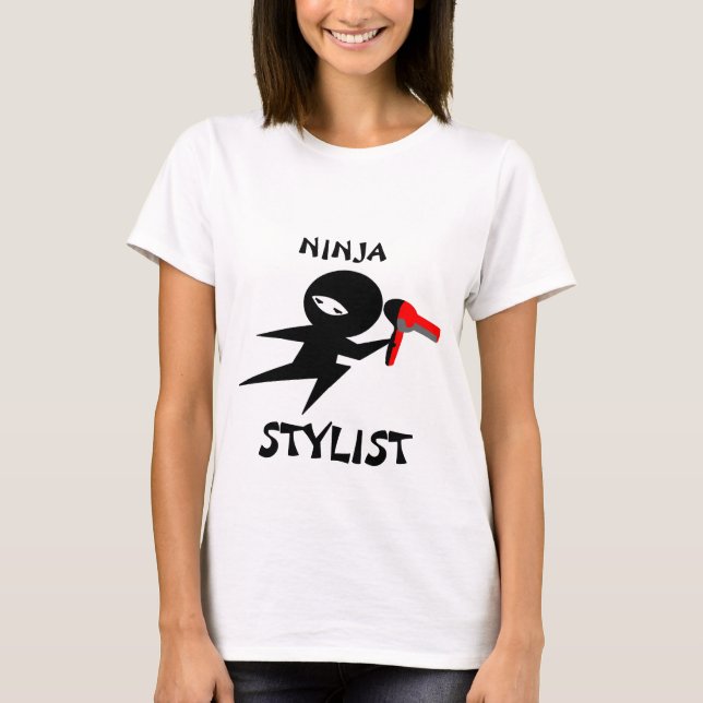 Ninja Stylist Tee Shirt (Front)