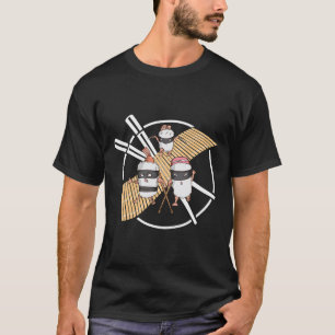 Ninja Sushi Begins A Rescue Mission Karate  T-Shirt