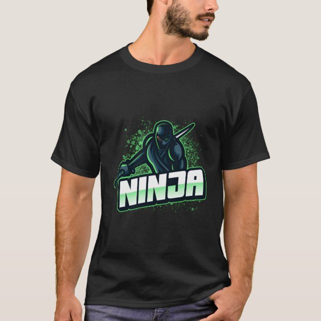 Ninja The Elements Of Stealth T-Shirt (Front)