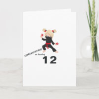 Ninja theme Birthday Greeting
