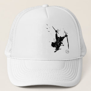 ninja trucker hat