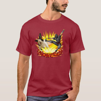 Ninja vs. Bunny Men's Shirt (dark fabric)