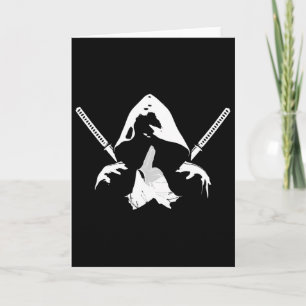 Ninja Warrior Bushido Samurai Sword Fighter Martia Card