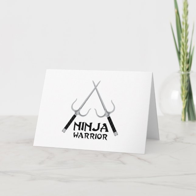Ninja Warrior Card (Front)