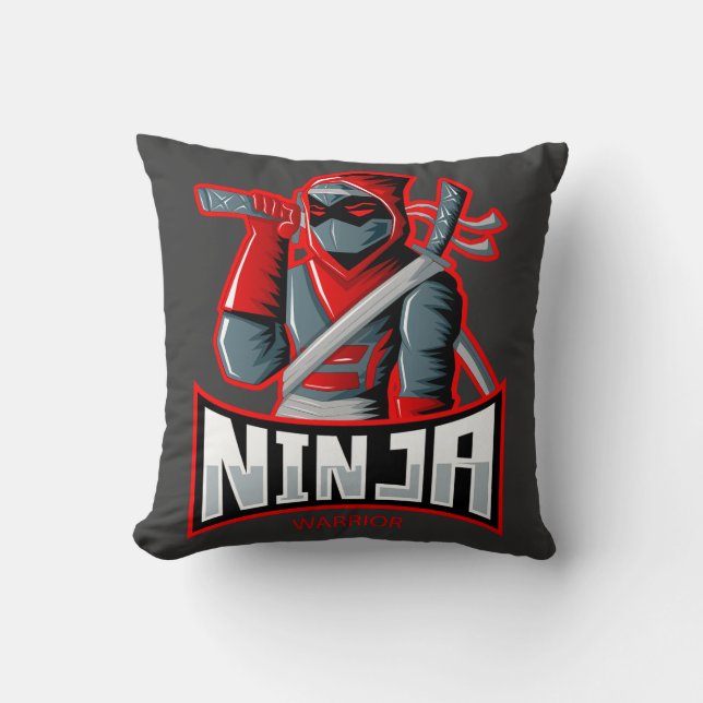 Ninja Warrior design Cushion (Front)