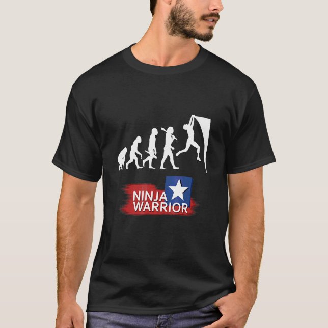 Ninja Warrior Evolution Ninja Warrior  For Kids &a T-Shirt (Front)