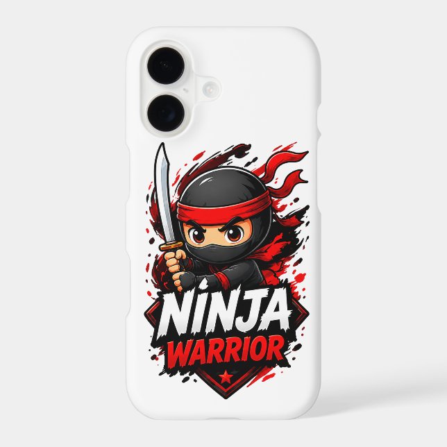 Ninja Warrior iPhone 17 Case (Back)