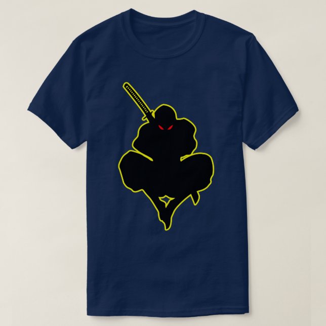 Ninja Warrior Shadow T-Shirt (Design Front)