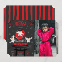 Ninja Warriors On Rooftop Birthday Photo