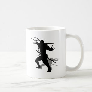 Ninja with shade coffee mug