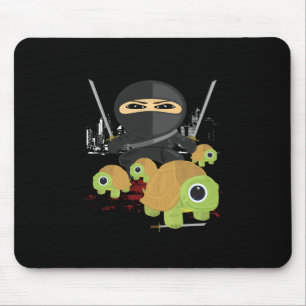 Ninja with Turtles Mouse Pad