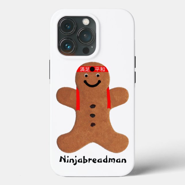Ninjabreadman biscuit (cookie) Case-Mate iPhone case (Back)
