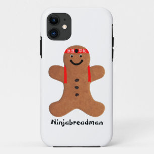 Ninjabreadman biscuit (cookie) iPhone 11 case