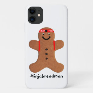 Ninjabreadman biscuit (cookie) iPhone 11 case