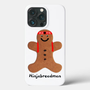 Ninjabreadman biscuit (cookie) iPhone 13 pro case