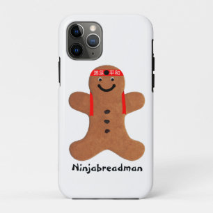 Ninjabreadman biscuit (cookie) iPhone 11 pro case