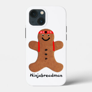 Ninjabreadman biscuit (cookie) iPhone 13 mini case