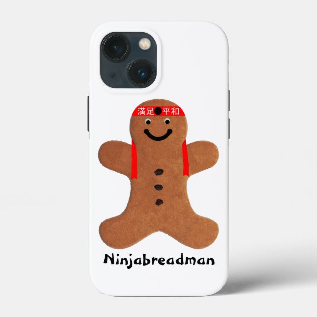 Ninjabreadman biscuit (cookie) Case-Mate iPhone case (Back)