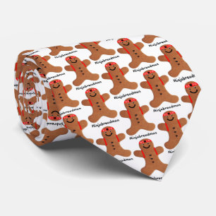 Ninjabreadman biscuit (cookie) tie