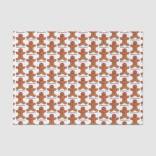 Ninjabreadman biscuit (cookie) tissue paper