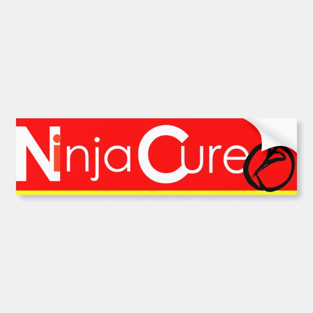 #NinjaCure stc0.1 Bumper Sticker (Front)