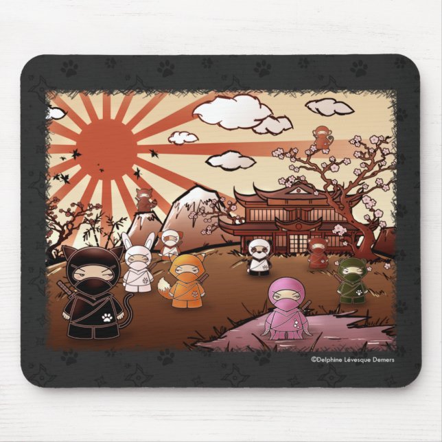 Ninjadorables! Ninja Mousepad (Front)