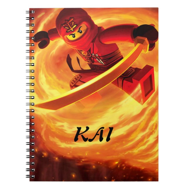 Ninjago Kai Notebook (Front)