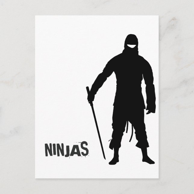 Ninjas Postcard (Front)