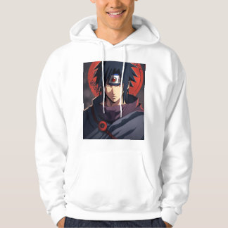 "Ninja's Shadow: Itachi Uchiha Hoodie Collection"