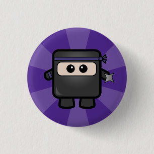 Ninjas vs. Pirates 3 Cm Round Badge