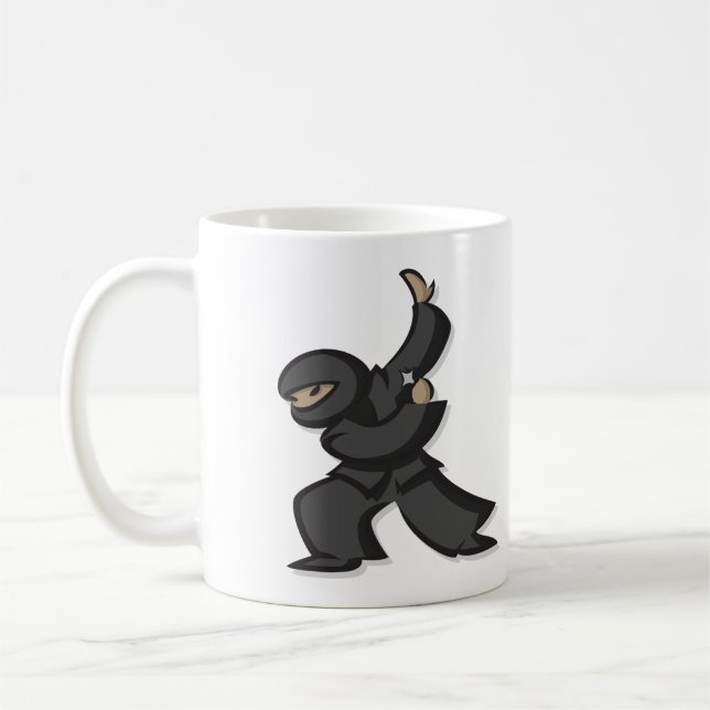 Ninject Shuriken Mug (Left)