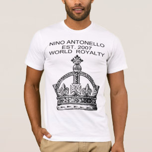 Nino Antonello Est. 2007 World Royalty Crown Pic T-Shirt