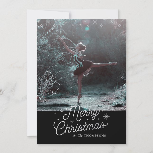 NINTH DAY OF CHRISTMAS / Christmas Photo Card (Front)