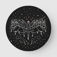 Ninth Day of Christmas Wall Clock
