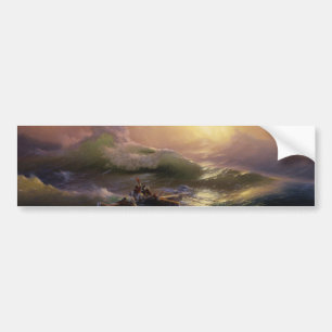 Ninth Wave Bumper Sticker