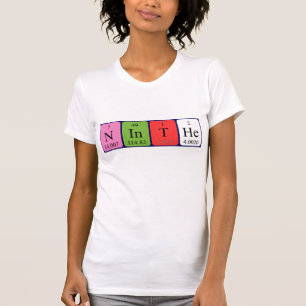 Ninthe periodic table name shirt