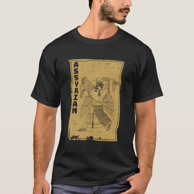 Ninurta Assyrian Empires Ancient Syria Assur Sumer T-Shirt (Front)