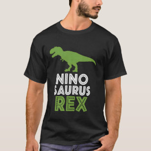 Nio Saurus Rex Funny Dinosaur  Boys T-Shirt