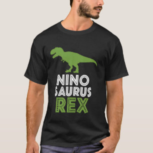 Nio Saurus Rex Funny Dinosaur Boys T-Shirt
