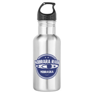 Niobrara River Nebraska Kayaking 532 Ml Water Bottle