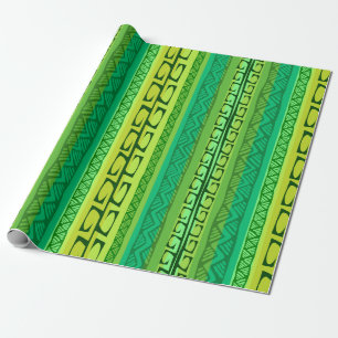 Nipa Hooks - green Wrapping Paper