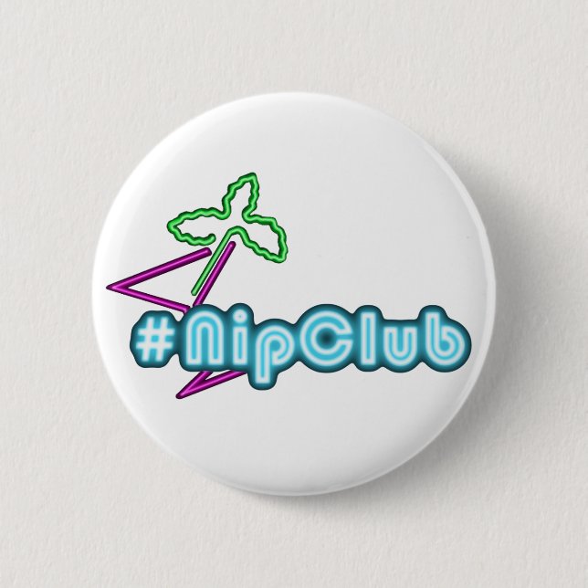 #Nipclub Button pin (Front)